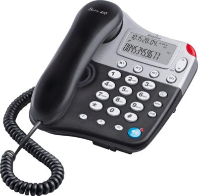 Binatone - Spirit 410 - Corded Desk Telephone - Single